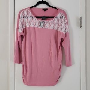 NWT Pink Maternity Shirt